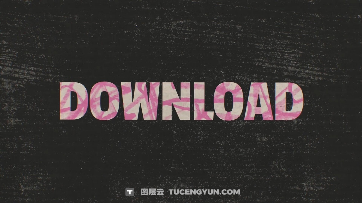 达芬奇模板:复古仿旧风格垃圾摇滚文字标题背景叠加动画模板(14245)图层云 达芬奇模板:复古仿旧风格垃圾摇滚文字标题背景叠加动画模板(14245)图层云