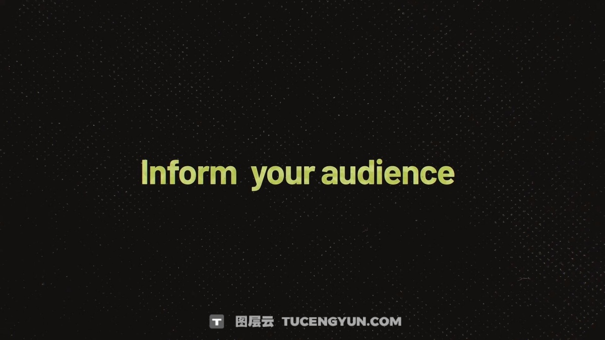 达芬奇模板：复古仿旧风格垃圾摇滚文字标题背景叠加动画模板（14245）图层云