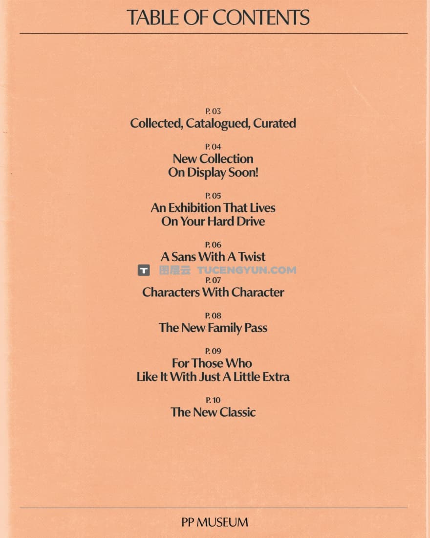 英文字体：精致人文陈旧钞票精致草图海报书籍封面设计衬线字体 PP Museum（14247）图层云