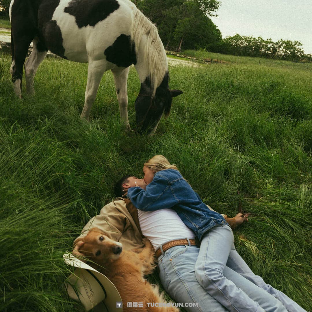 90年代怀旧电影胶片美学、布鲁斯蓝、35mm人像婚礼摄影Lightroom调色预设 Dirty Boots & Messy Hair – Presets Pack II（14248）图层云