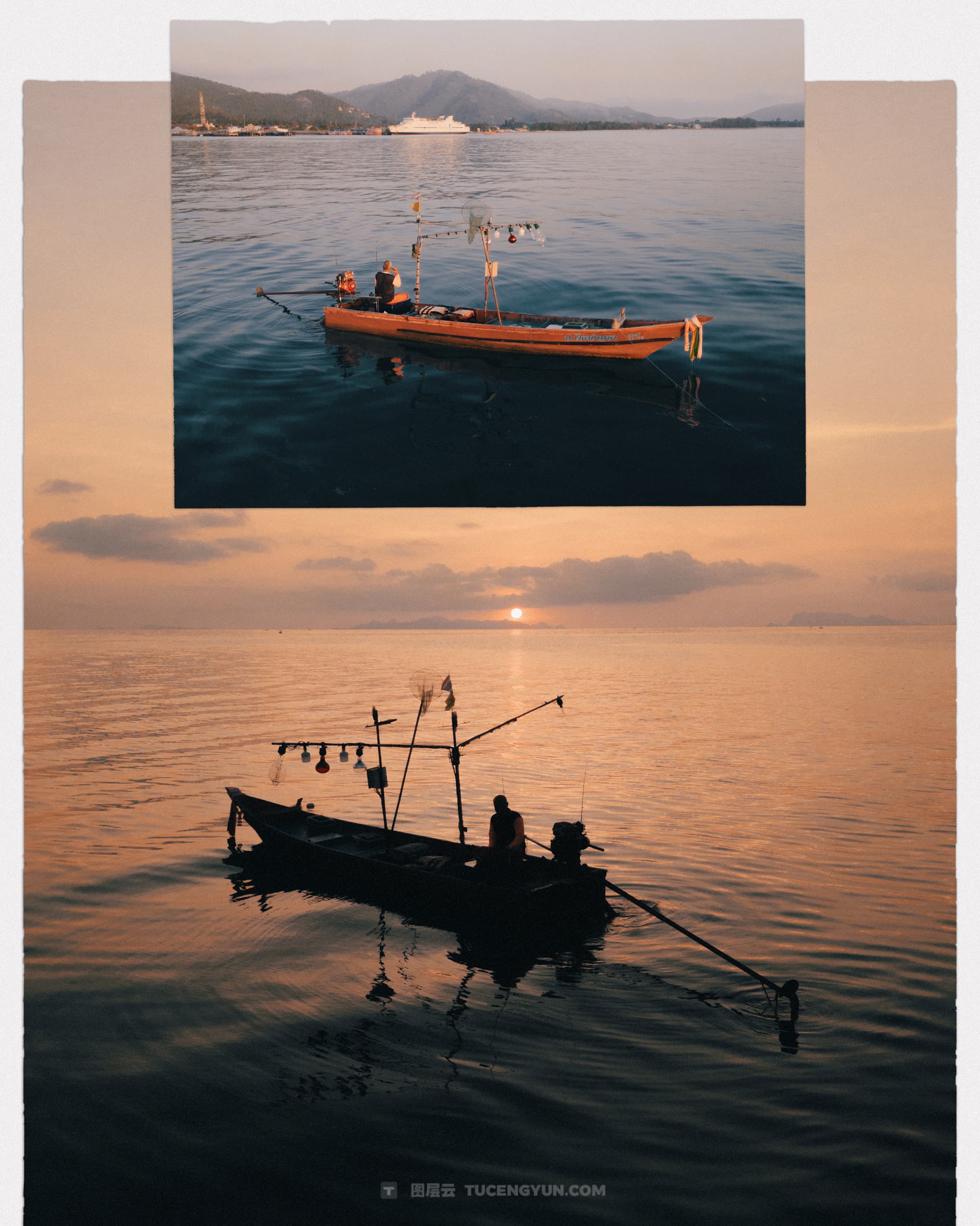 40款复古情绪风格拼贴艺术、双重曝光、胶片框架人像摄影后期照片设计排版PSD模板样机素材 KORZOV COLLAGES #1（14258）图层云