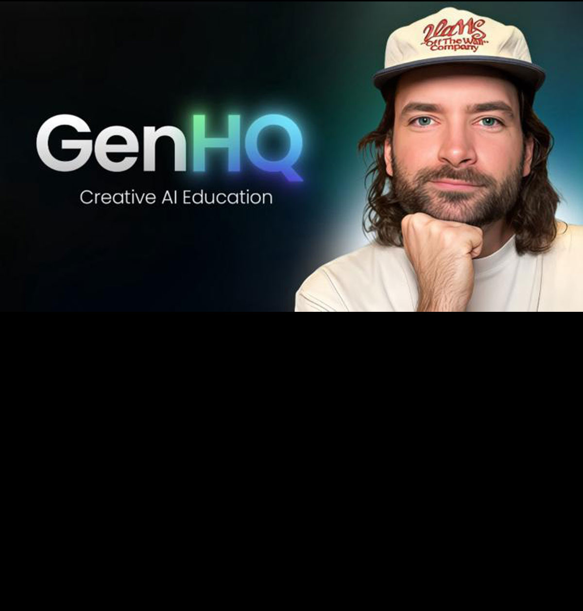 大师课程：创意人工智能AI工作流程视频课程 GenHQ – Creative AI Education（14260）