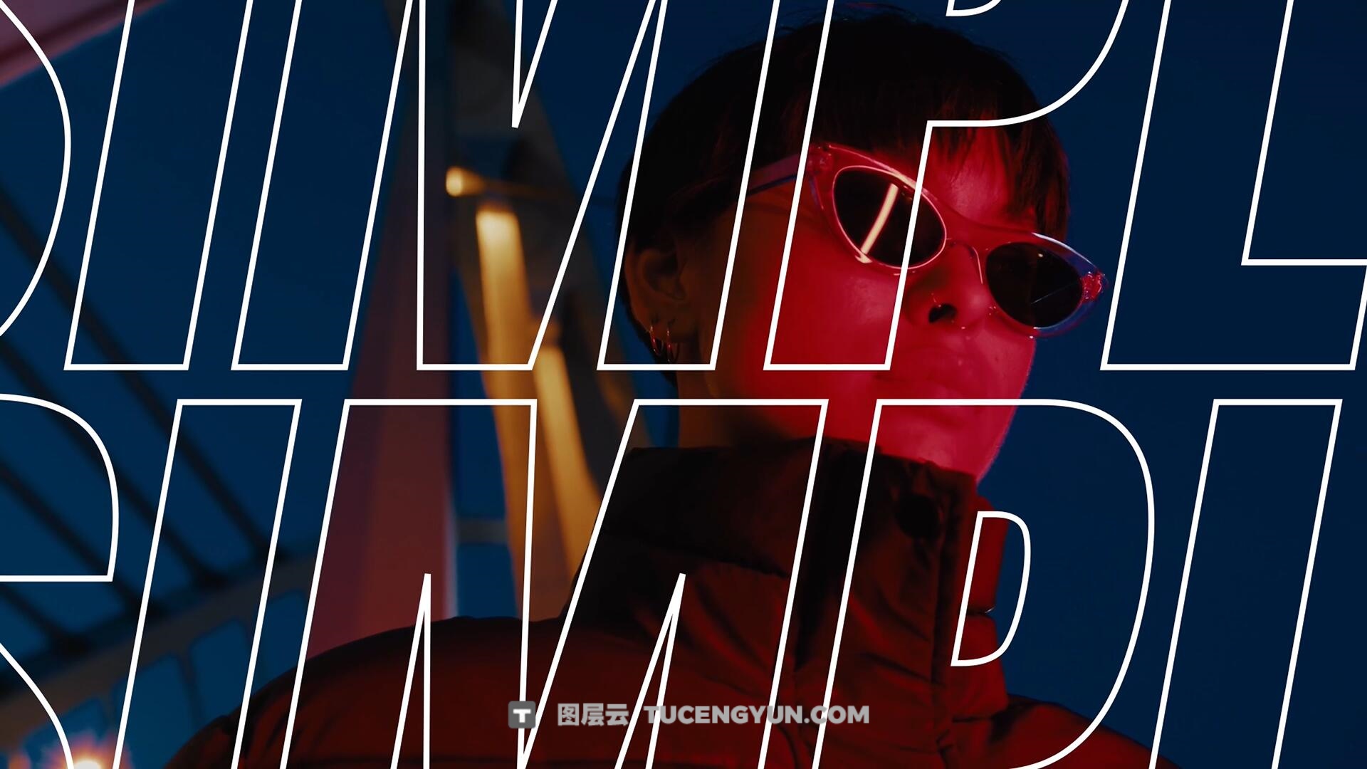 达芬奇模板：极致快闪风格动态文字标题排版动画活动快剪短片模板（14266）图层云