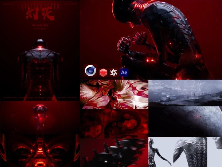 大师课程：《幻灭》科幻电影创作场景、特效、剪辑、声音设计 C4D+AE视频课程+项目文件 中文字幕（14272）