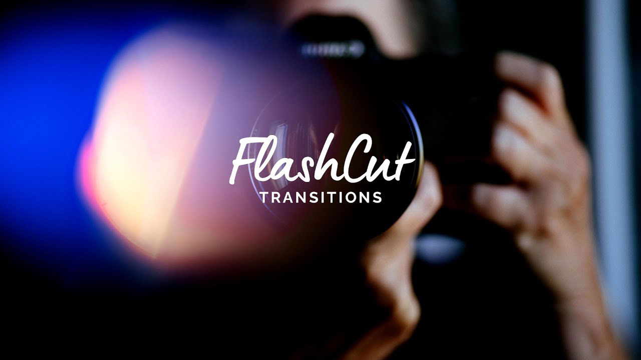 AE/PR模板：逼真现代/复古感相机开拍、快门、闪光灯、无缝转场过渡+音效（14320）