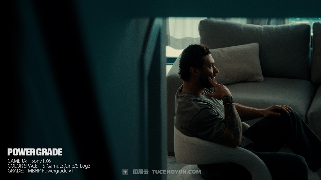 热门油管博主Mark Bone电影级色彩分级达芬奇调色节点+LUT+达芬奇调色大师班（中文字幕）Mark Bone – POWERGRADE – MB+NP（14327）图层云