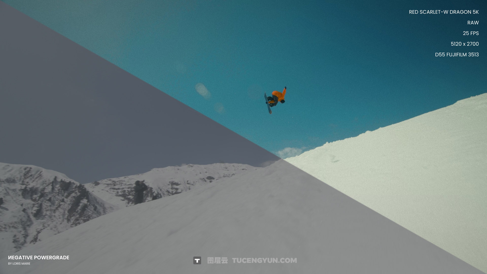 经典柯达5219好莱坞电影级胶片模拟达芬奇调色节点+LUT预设 Loris Marie – Negative Powergrade ( Davinci Resolve )（14337）图层云