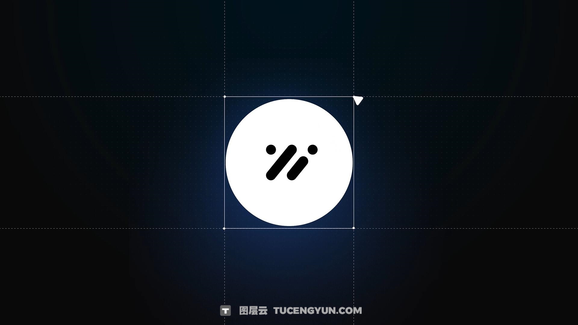 FCPX插件：创意现代设计美学品牌工作室LOGO展示动画（14459）图层云