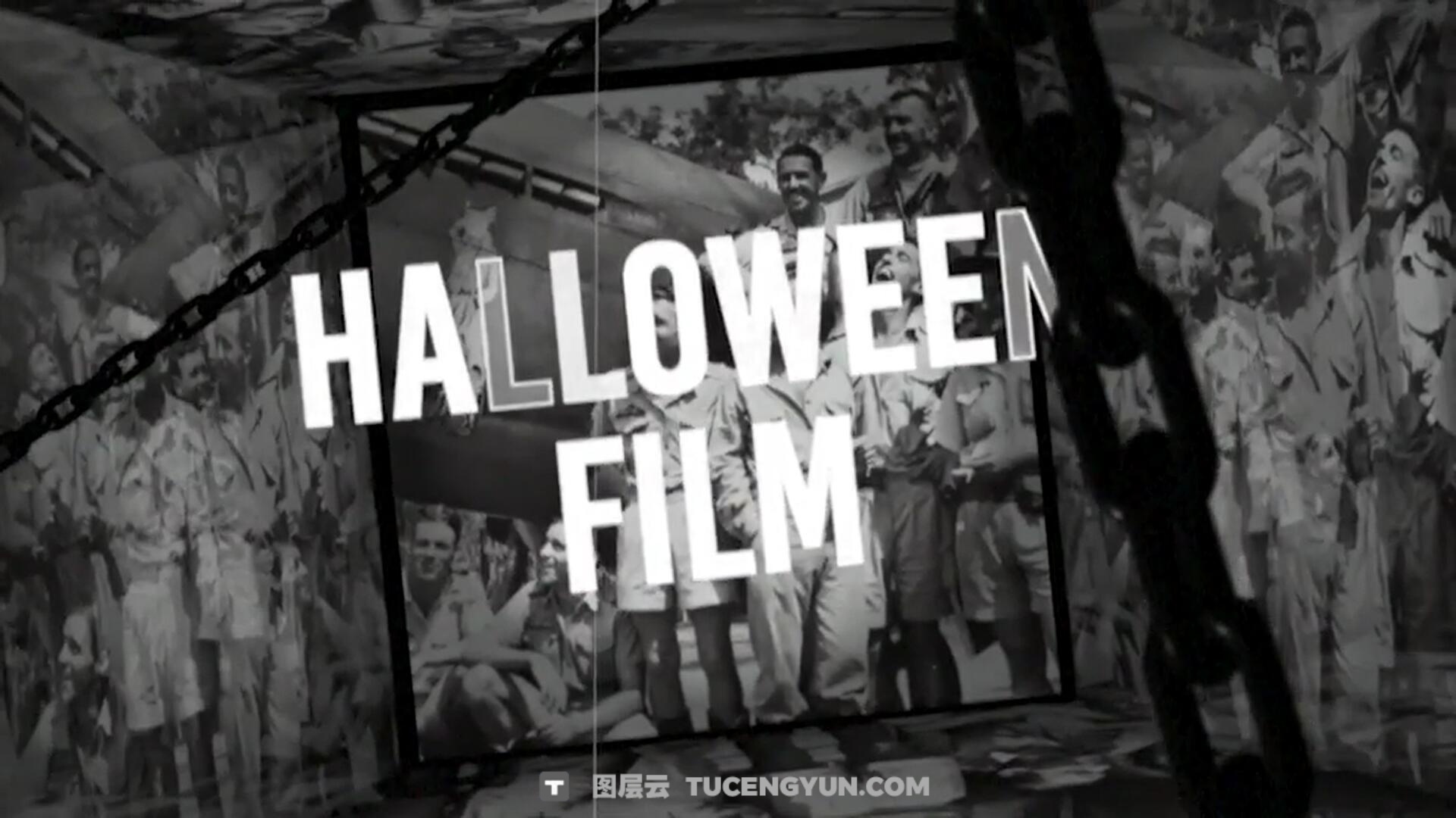 FCPX插件：恐怖惊悚诡异地狱氛围电影广告预告片（14773）图层云