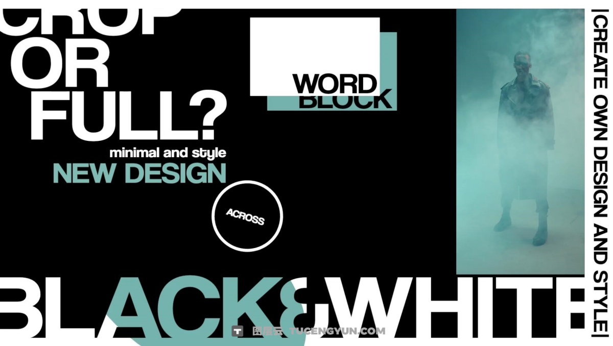 FCPX插件：大胆街头艺术3D时尚品牌宣传活动快剪开场片头（14483）图层云