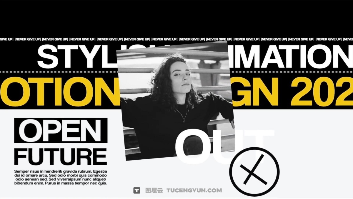 FCPX插件：大胆街头艺术3D时尚品牌宣传活动快剪开场片头（14483）图层云