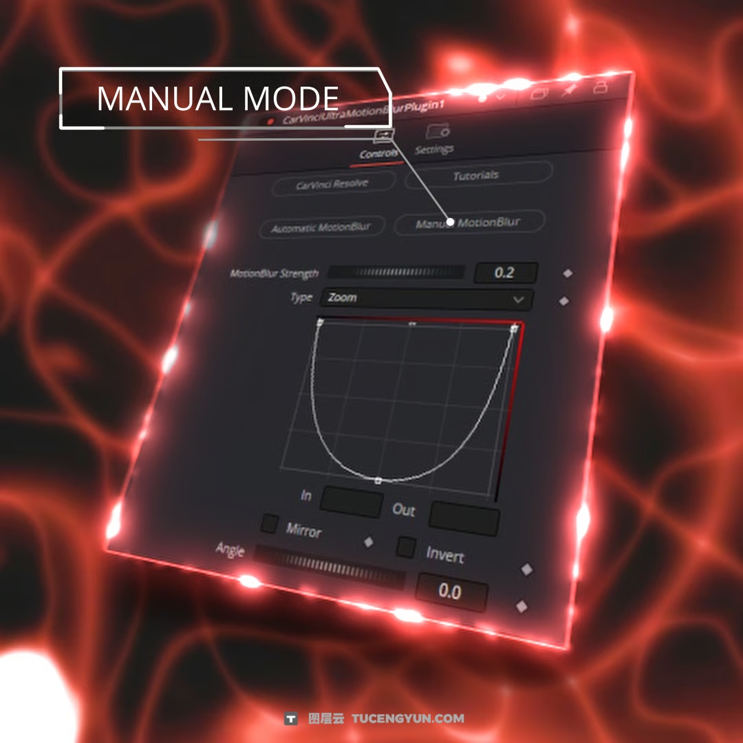 达芬奇插件：一键式超级镜头平滑运动模糊效果+中文字幕视频教程 Ultra MotionBlur Plugin by CarVinci（14484）图层云