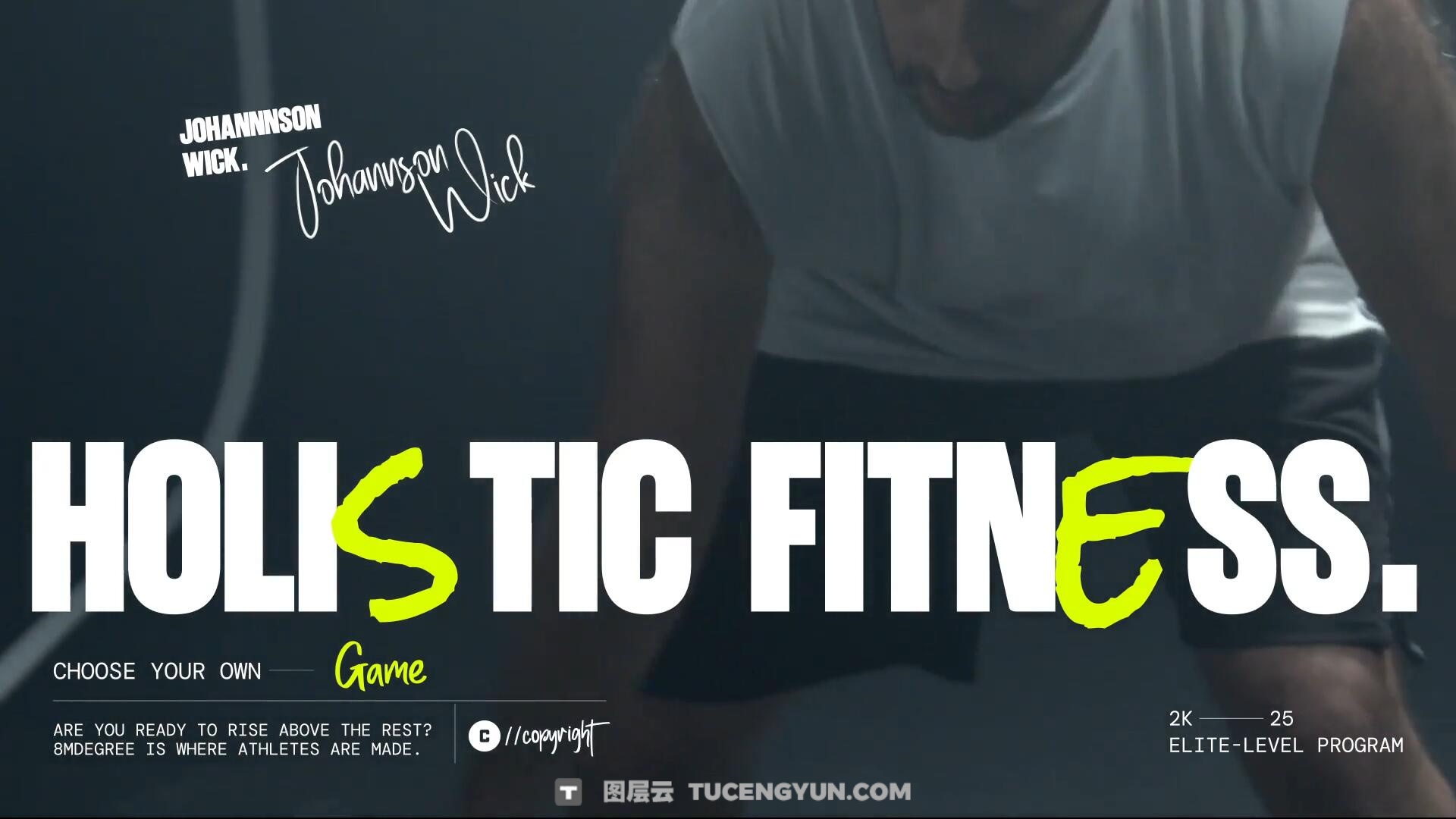 AE模板：全新体育运动赛事活动快剪宣传片（14488）图层云