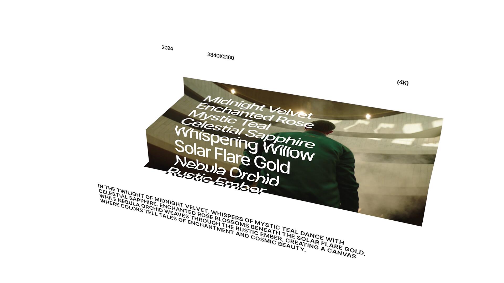 FCPX插件：创意3D几何体动态海报封面文字标题排版动画（14493）