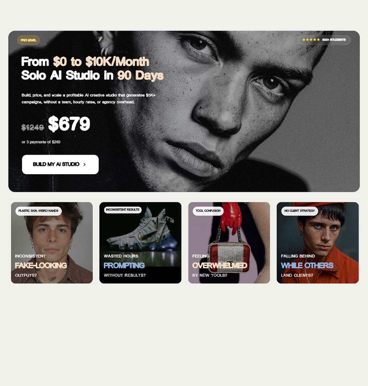 大师课程：AI工作室创意品牌视觉创作流程视频课程 中文字幕 Waviboy AI Studio [AI Creative Studio]（14496）