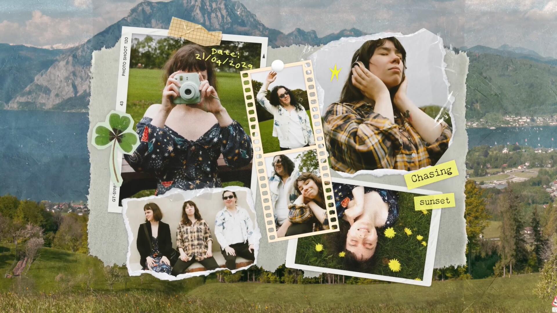 AE模板：复古撕纸美学拼贴艺术簿笔记本书籍画册手账宝格丽相框剪贴设计展示动画模板（14319）