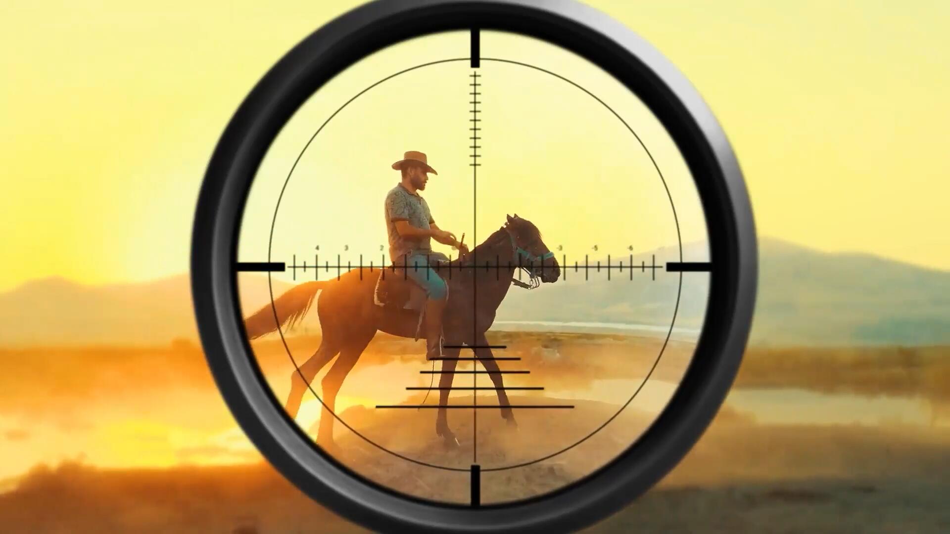 FCPX插件：高科技军事战争夜视、望远镜、瞄准镜视觉效果（14528）