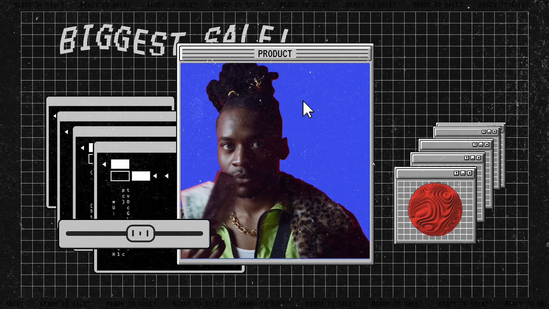 达芬奇模板：复古千禧Y2K风格老式XP系统弹窗产品人物宣传（14537）