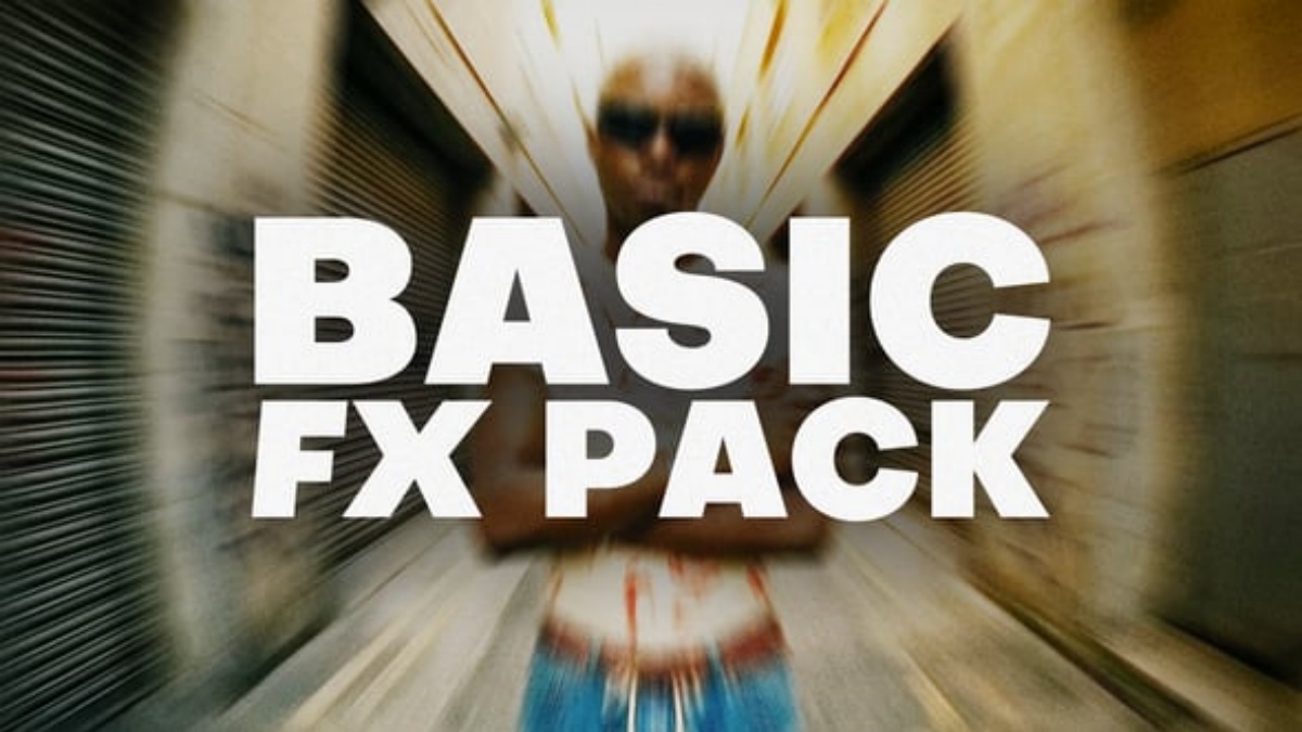 AE插件：36个一键式剪辑必备相机抖动、闪烁、模糊、鱼眼、发光、RGB视觉效果插件包（14558）
