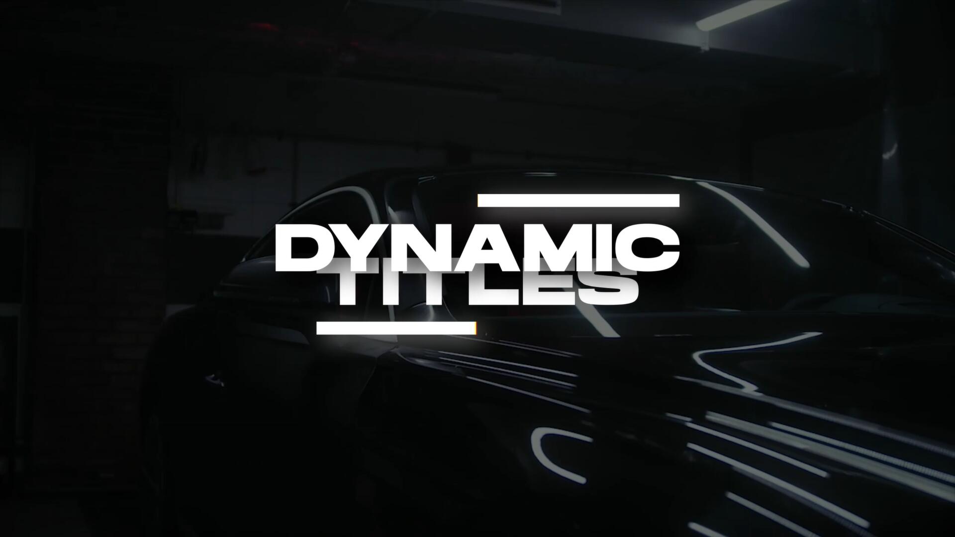 FCPX插件：极简主义故障闪烁文字标题动画（14566）