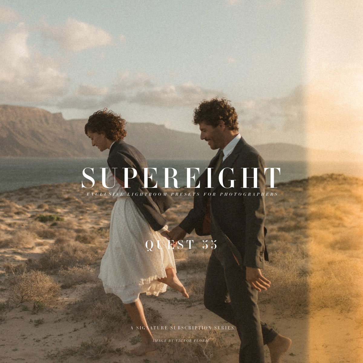 经典Super 8真实胶片美学怀旧色调灰尘划痕纹理、拉焦模糊、光线泄漏人像摄影LR调色预设 Archipelago QUEST 55 – SUPEREIGHT（14569）