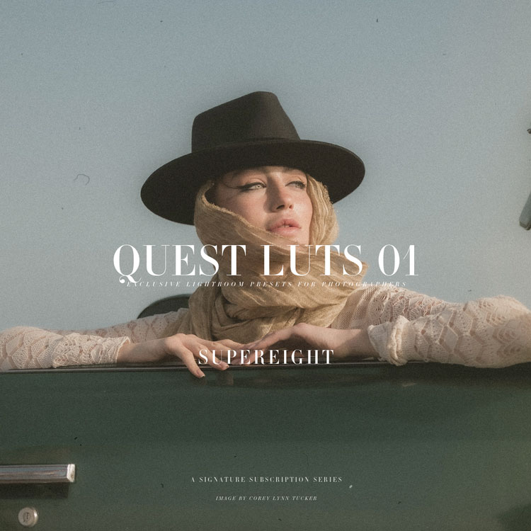 复古温暖柔和怀旧色彩LUT调色预设 Archipelago QUEST LUTS 01 – SUPEREIGHT（14581）
