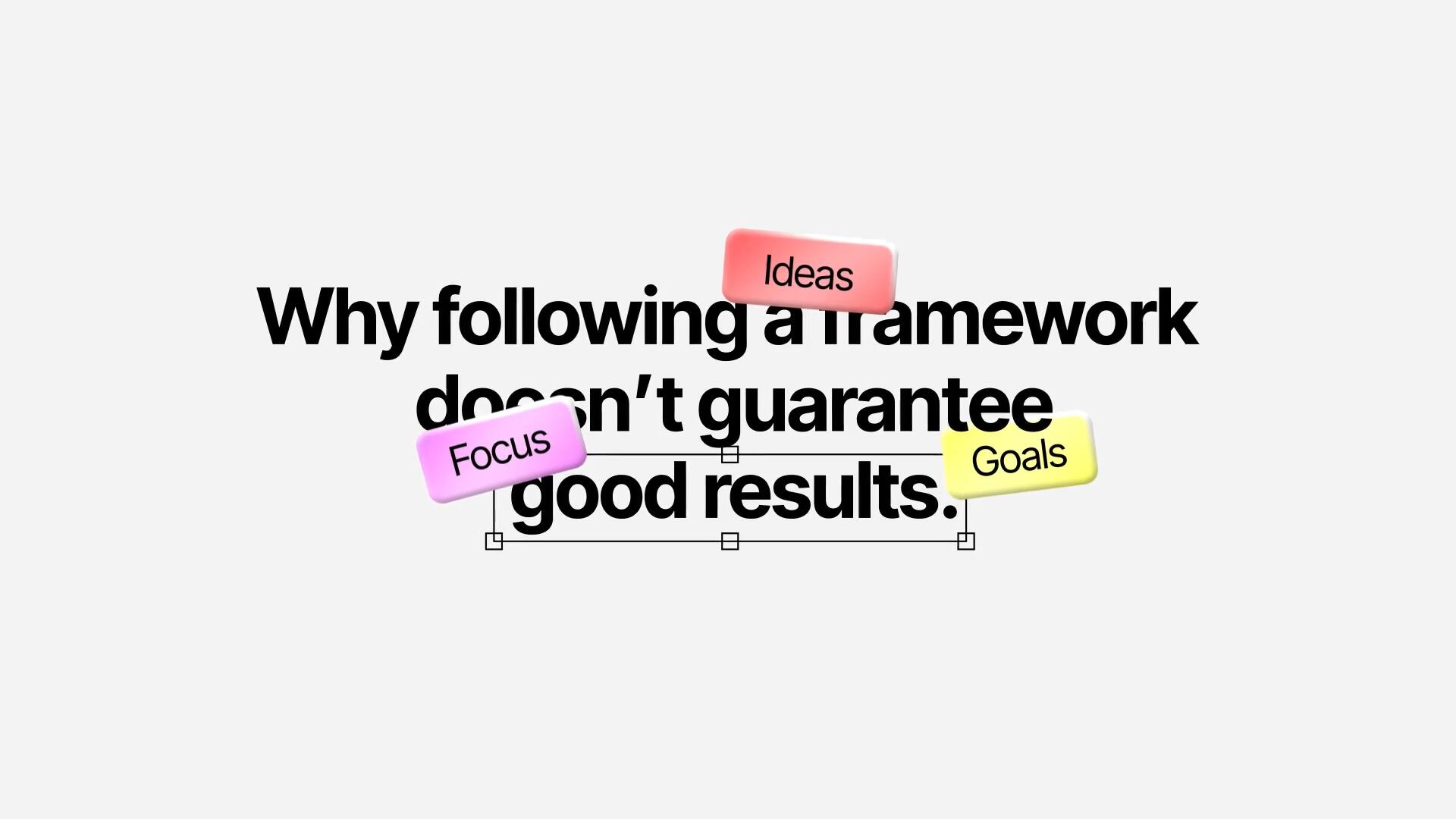 AE模板：创意简约粗体文字标题排版动画（14583）