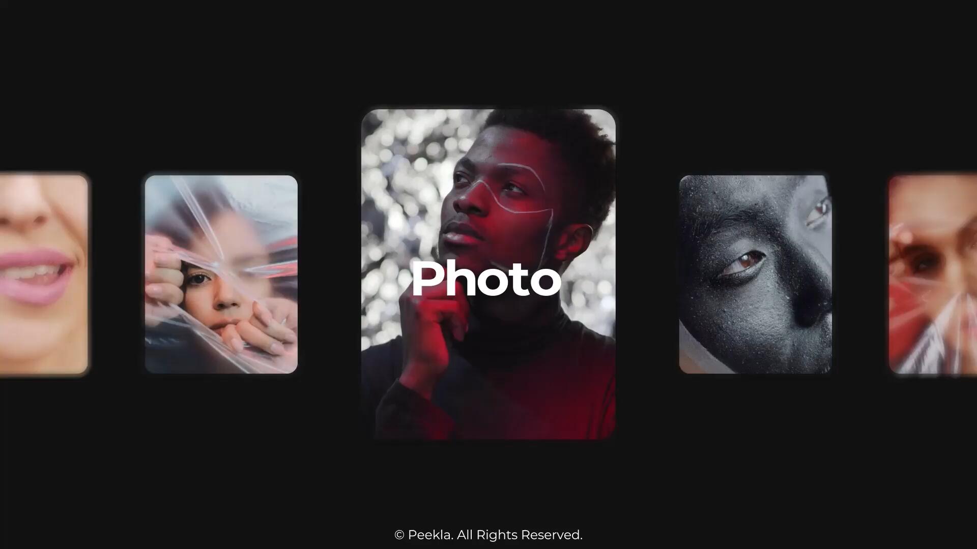 PR模板：沉浸式裸眼3D立体环绕照片轮播品牌宣传短片（14642）