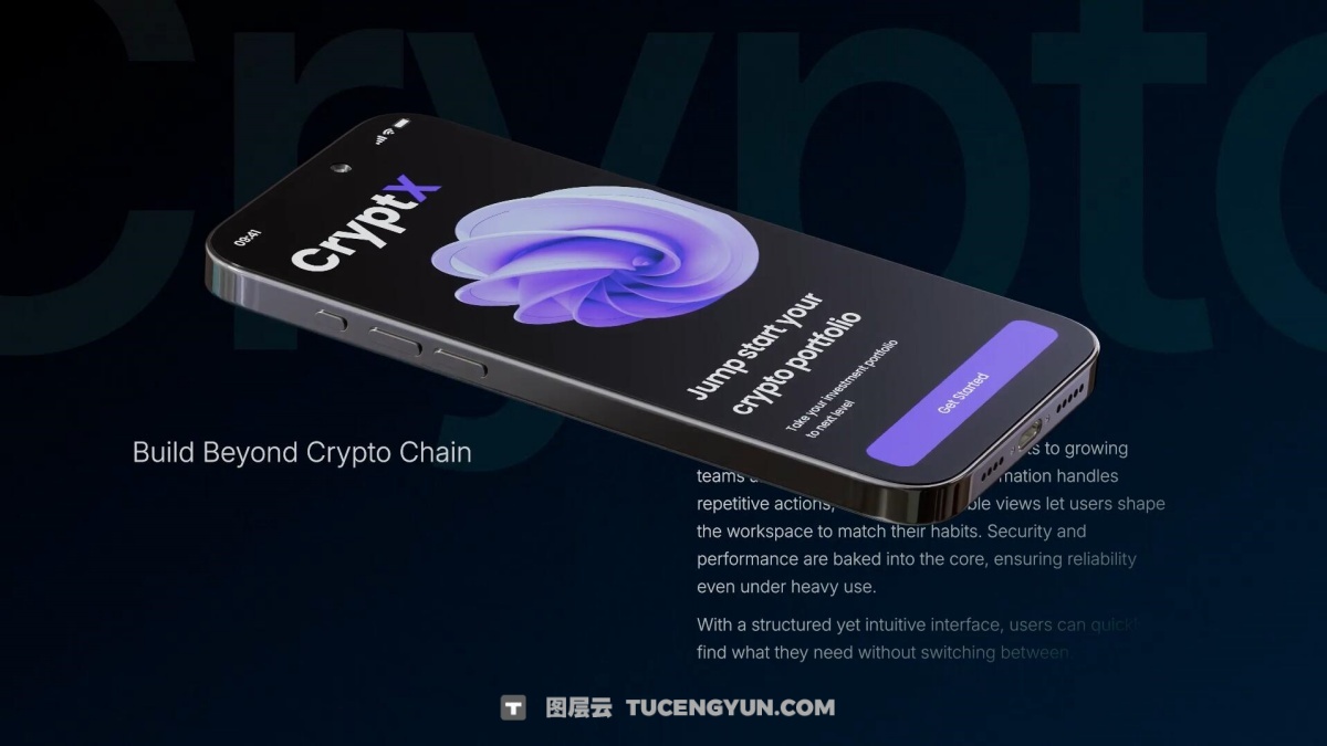 AE模板：暗黑色调惊艳电影质感APP应用UI界面视频宣传推广动画模板（14689）图层云