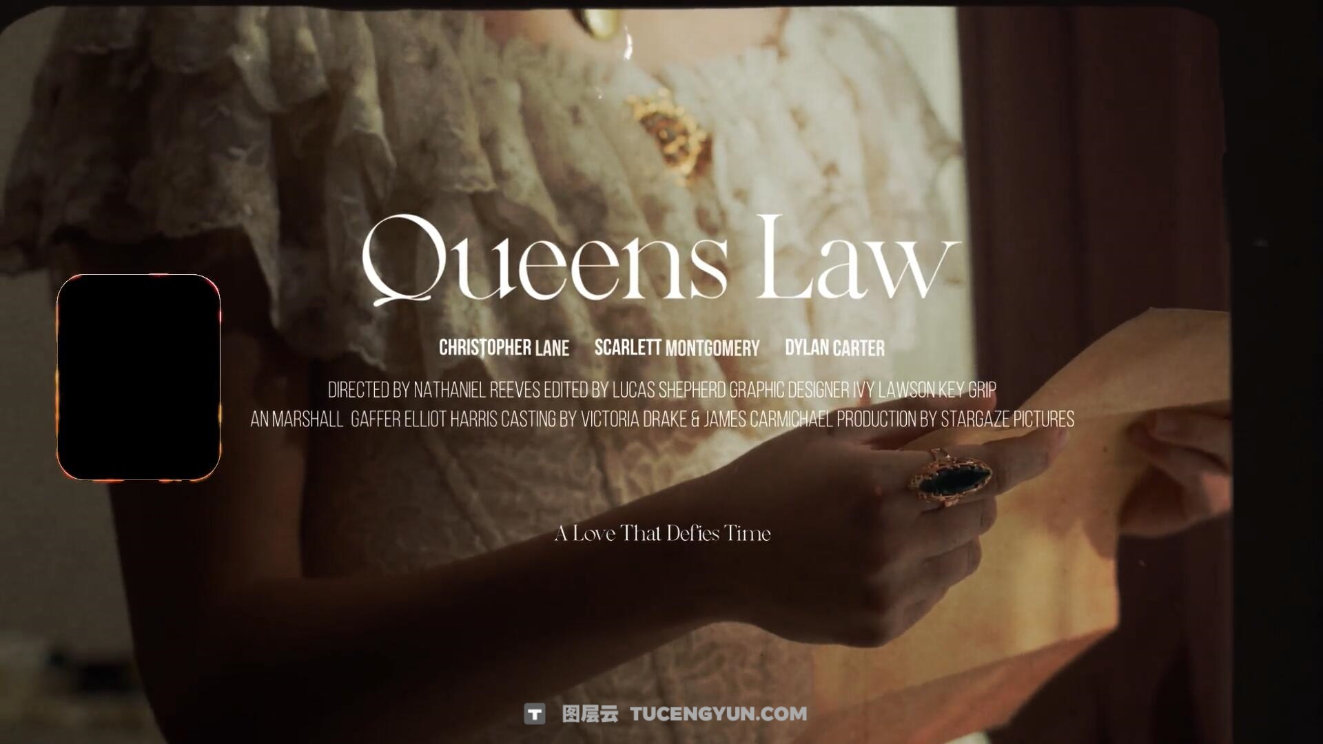 PR模板：10个复古粗犷大胆电影风格氛围片头文字标题字幕动画（14690）图层云