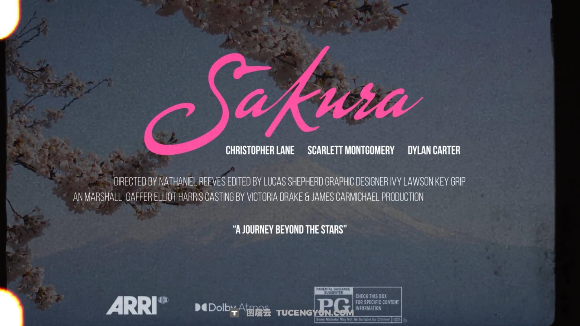 PR模板：10个复古粗犷大胆电影风格氛围片头文字标题字幕动画（14690）图层云