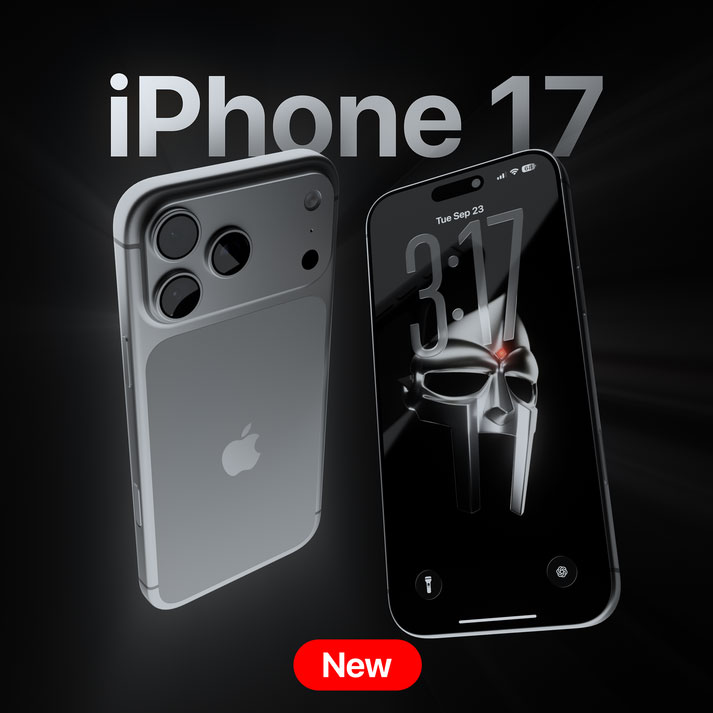 NaughtyyJuan 苹果级别渲染视觉iPhone 17 3D模型 NaughtyyJuan – 3D iPhone 17 Model（14700）
