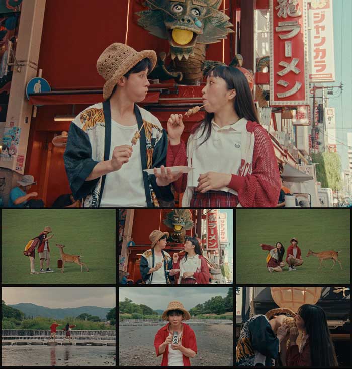 10个热门搞怪可爱情侣商业广告短片摄像机实拍LOG原始灰片调色练习片段视频素材（14777）