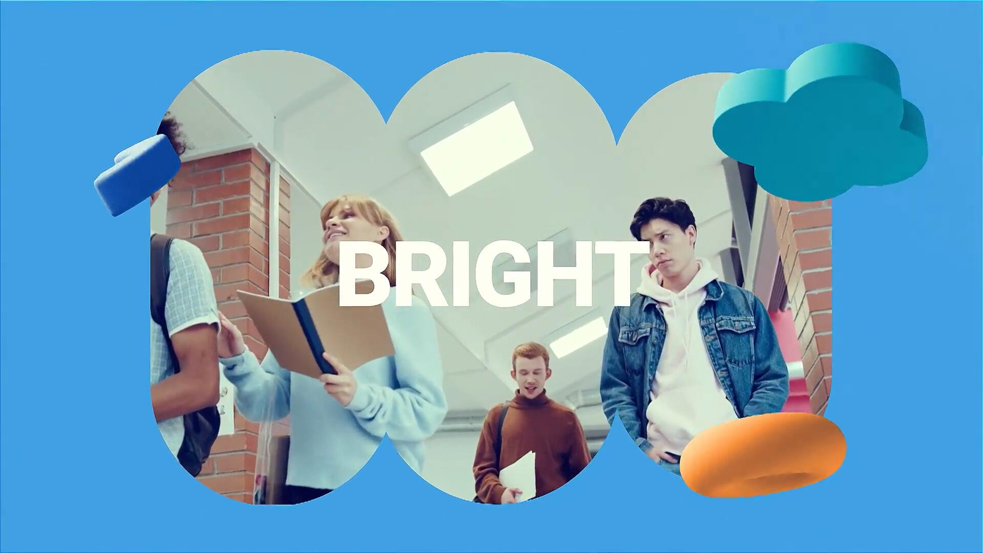 FCPX插件：趣味抽象动画3D动态艺术活动快剪开场片头（14809）