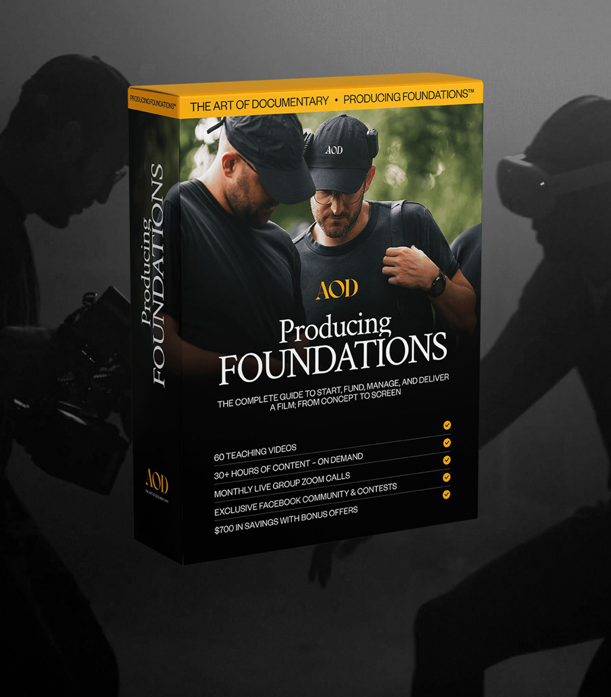 大师课程：AOD 掌控全局商业广告、纪录片、短片项目制作基础视频课程 中文字幕 The Art of Documentary – Producing Foundations（14817）