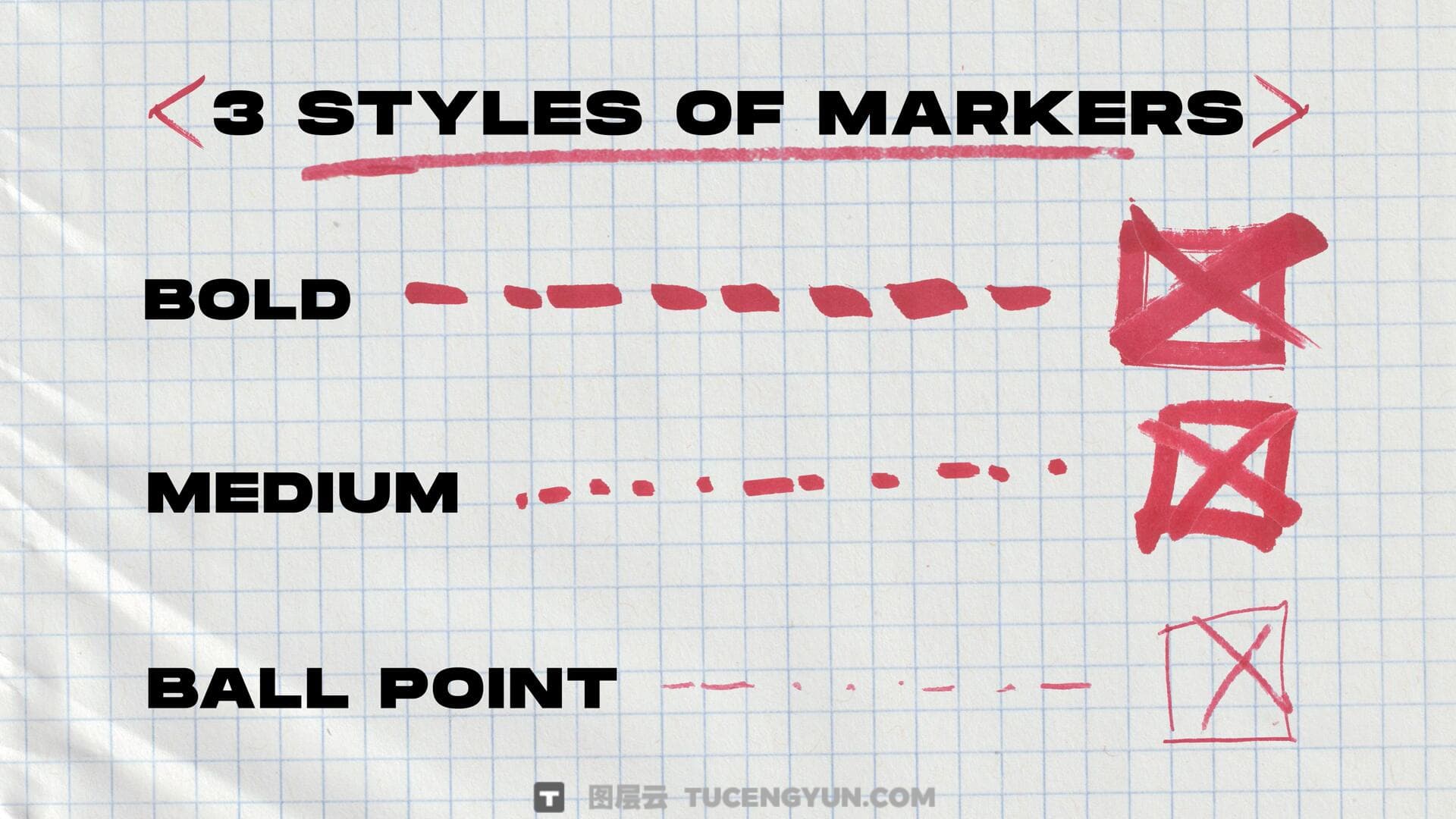 550+大胆街头艺术马克笔手绘涂鸦美学标记符号箭头字母数字PNG+MOV视频素材 Sickboat – ON THE MARK PNG MARKER PEN TEXTURE PACK (10K)（14844）图层云