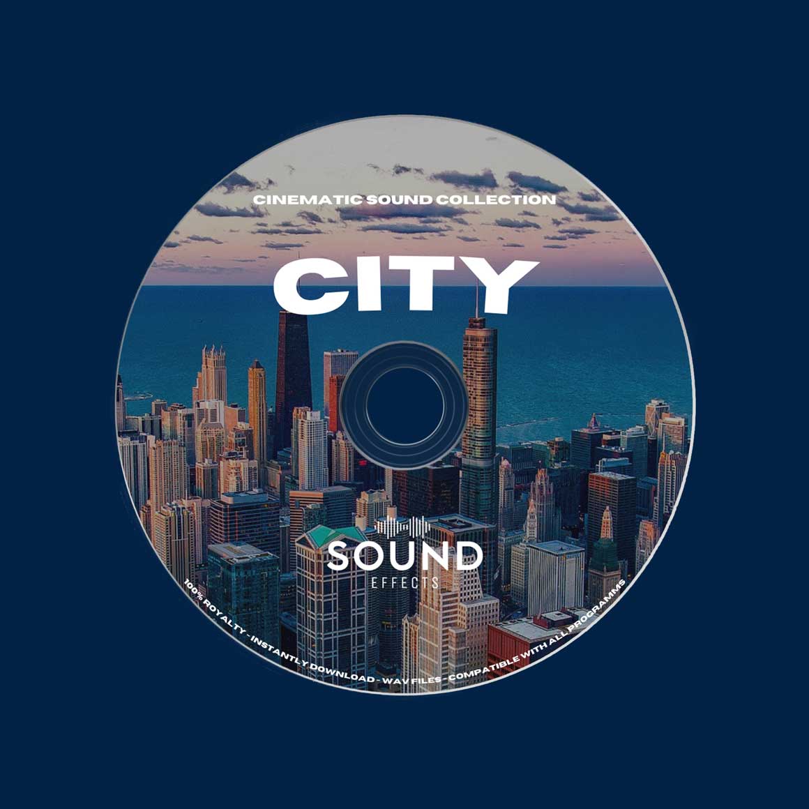 音效：50种城市环境氛围街道、交通、施工、鸟鸣、机器生活氛围音效素材包（14845）