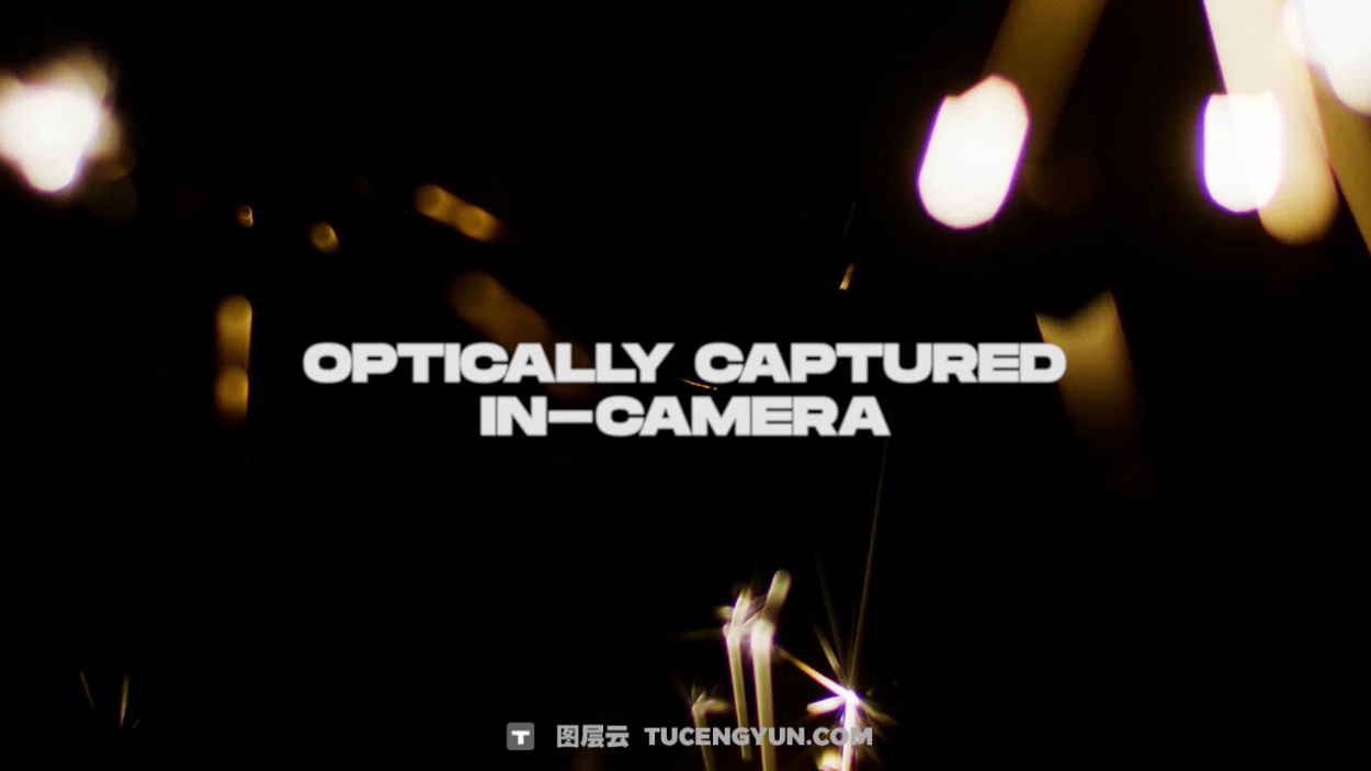 梦幻烟花镜头光晕金色光芒闪耀波光闪烁温暖氛围镜头光晕4K视频素材+JPG叠加素材 Sickboat – SPARKLER LENS FLARES (4K)（14865）图层云