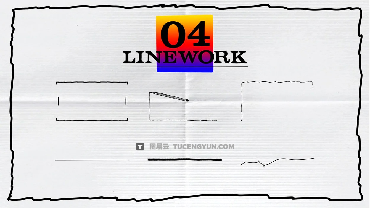 95个复古趣味抽象潦草手绘2D涂鸦艺术定格动画4K视频素材套装 Sickboat – SKETCH VOL. 1: 2D HAND DRAWN ANIMATIONS（14877）图层云