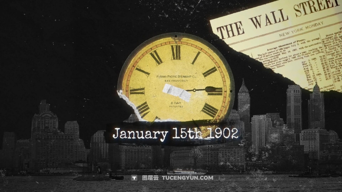 大师课程：热门科技历史财经纪录片效果剪辑编辑After Effects视频课程+项目文件 中英文字幕（14881）图层云