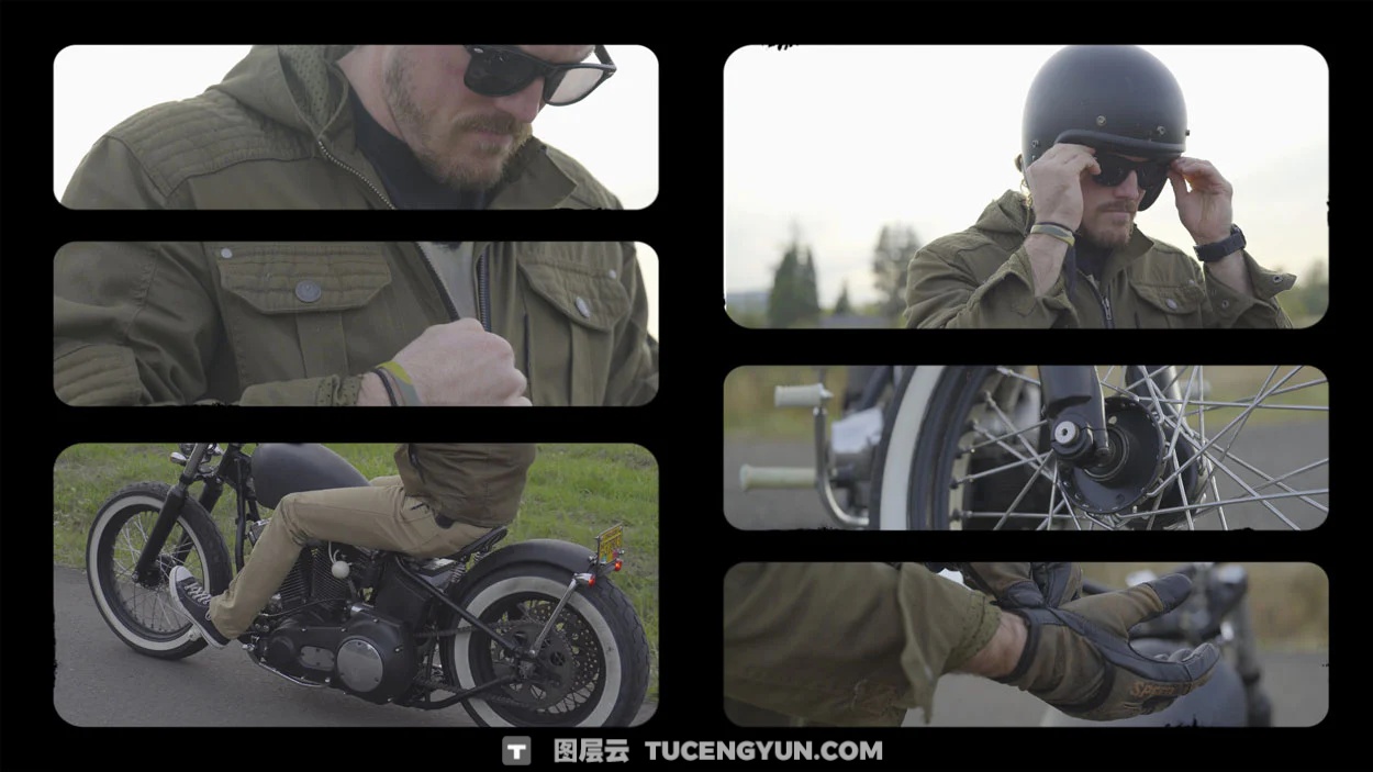 90款复古做旧胶片美学粗糙电影帧相机取景遮罩8K边框叠加PNG素材套装 Sickboat – Split Screen Film Mattes (8K)（14884）图层云