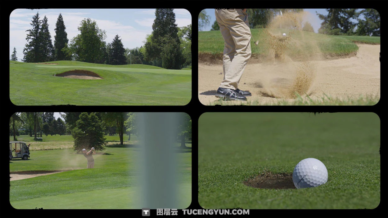 90款复古做旧胶片美学粗糙电影帧相机取景遮罩8K边框叠加PNG素材套装 Sickboat – Split Screen Film Mattes (8K)（14884）图层云