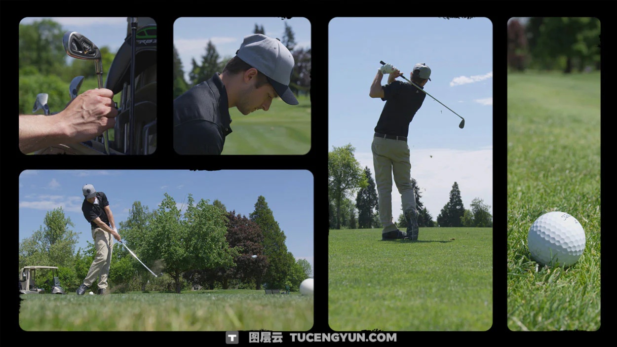 90款复古做旧胶片美学粗糙电影帧相机取景遮罩8K边框叠加PNG素材套装 Sickboat – Split Screen Film Mattes (8K)（14884）图层云