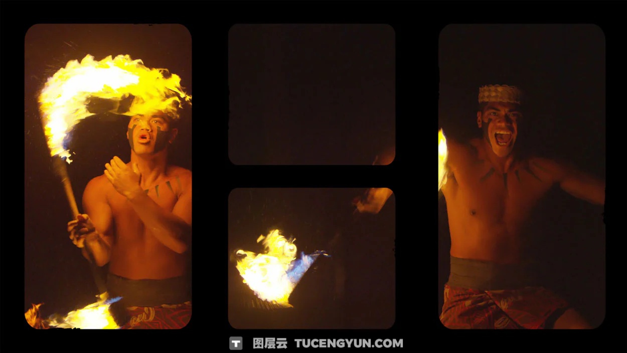 90款复古做旧胶片美学粗糙电影帧相机取景遮罩8K边框叠加PNG素材套装 Sickboat – Split Screen Film Mattes (8K)（14884）图层云