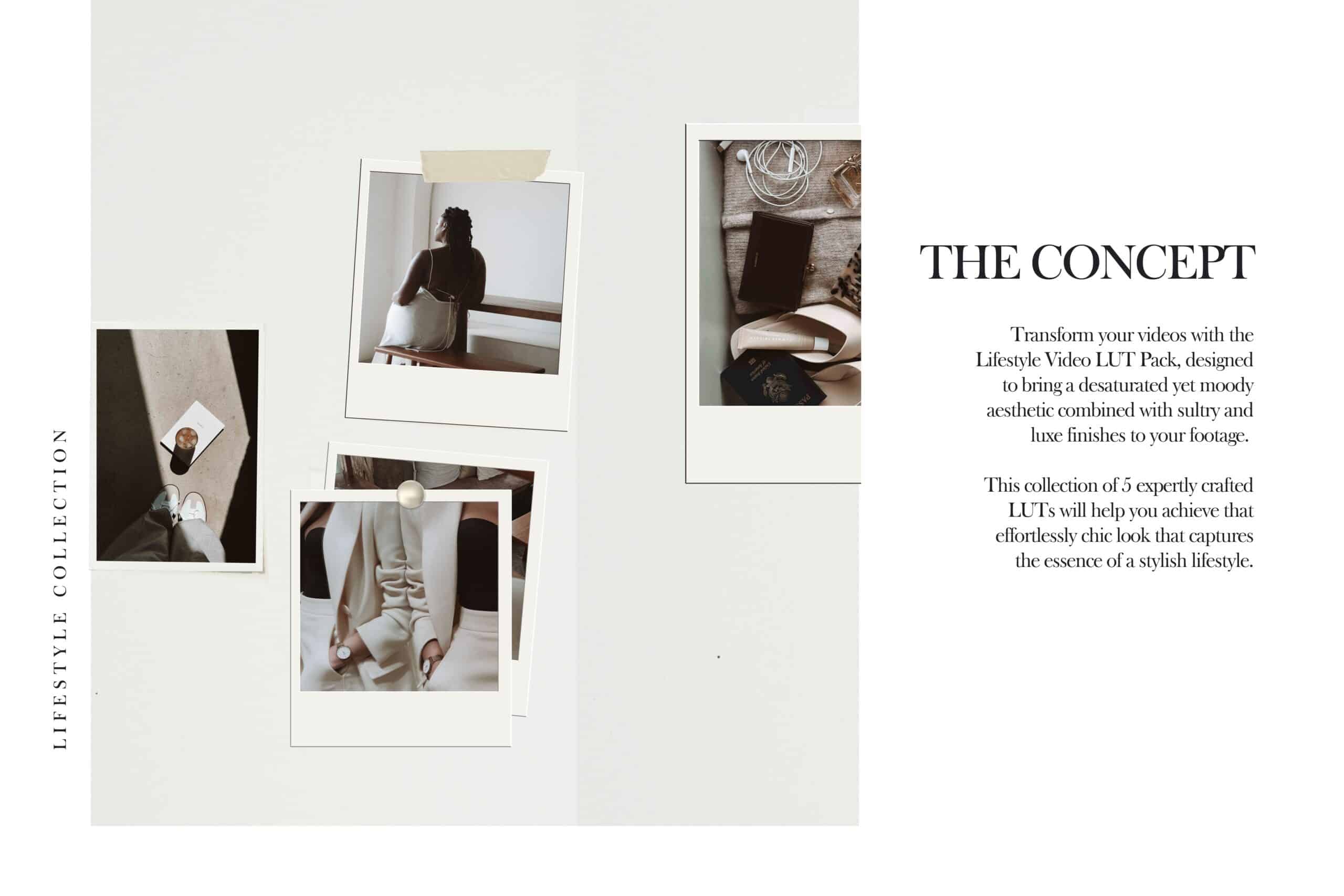 奢华精致老钱风时尚网红服装品牌、下午茶人像场景摄影LUT+LR调色预设 The Wanderful Wayfarer – 5 Lifestyle Mobile Video Filters（14889）图层云