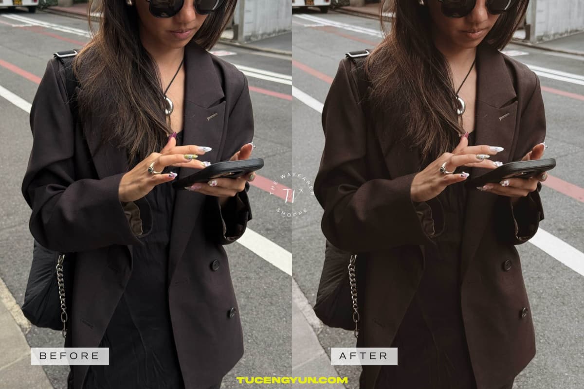 奢华精致老钱风时尚网红服装品牌、下午茶人像场景摄影LUT+LR调色预设 The Wanderful Wayfarer – 5 Lifestyle Mobile Video Filters（14889）图层云