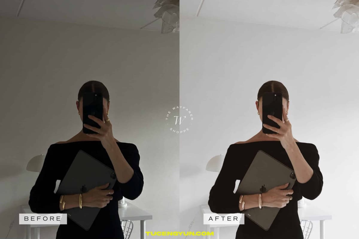 奢华精致老钱风时尚网红服装品牌、下午茶人像场景摄影LUT+LR调色预设 The Wanderful Wayfarer – 5 Lifestyle Mobile Video Filters（14889）图层云