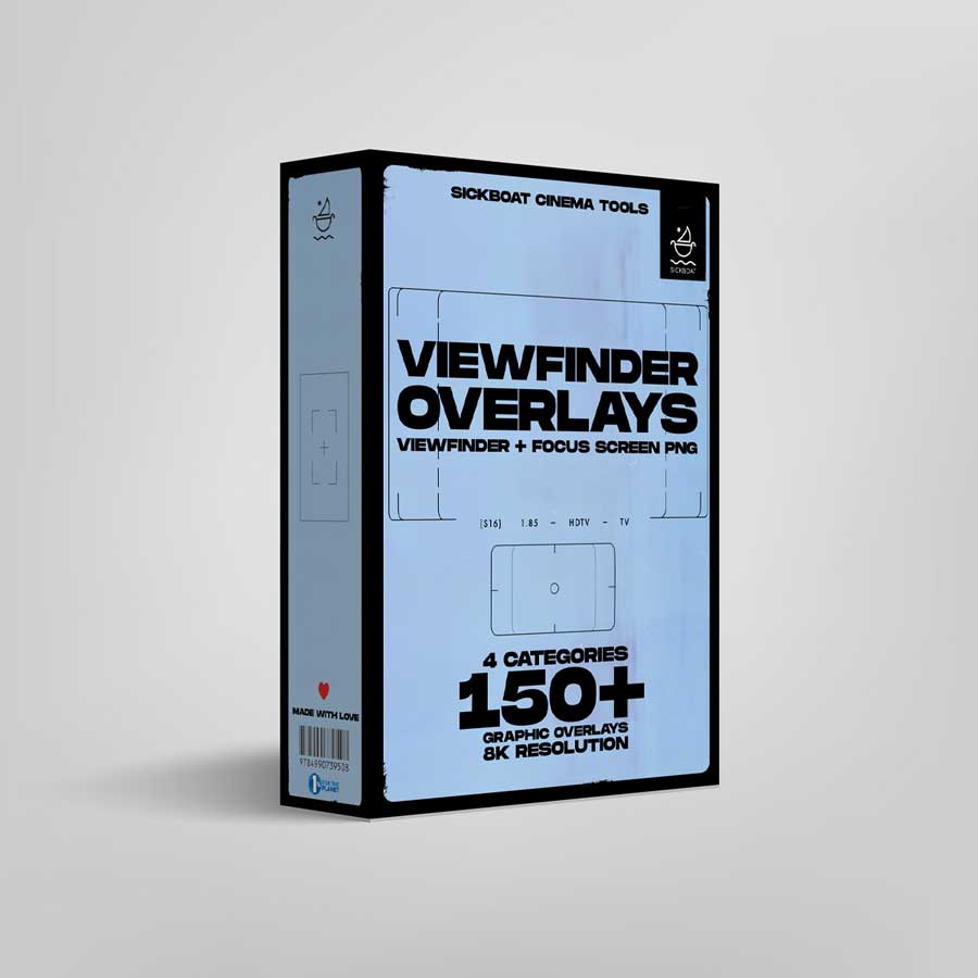 157个超高清8K真实35mm胶片取景器边框遮罩叠加PNG图片素材 Sickboat – Viewfinder Overlays Camera Viewfinder PNG + Focus Screen PNG（14924）