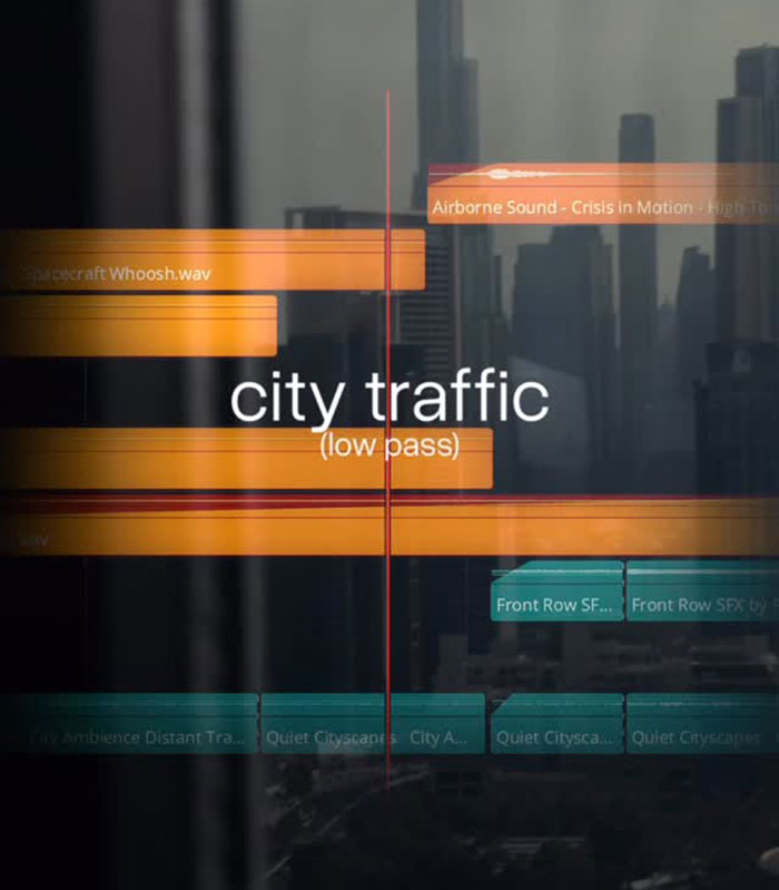 音效：83个热门电影短片剪辑城市氛围、上升、点击、机械、呼啸转场音效素材包（14933）