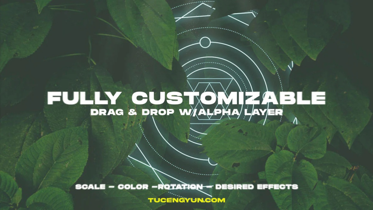 57个神圣曼陀罗花天文宇宙风格几何形状演唱会音乐MV视频叠加素材 Sickboat – MANDALA: SACRED GEOMETRY ANIMATIONS PACK（14934）图层云